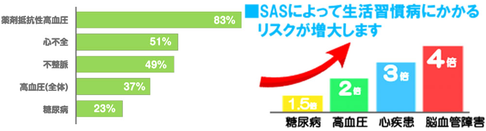 SASによる生活習慣病リスク